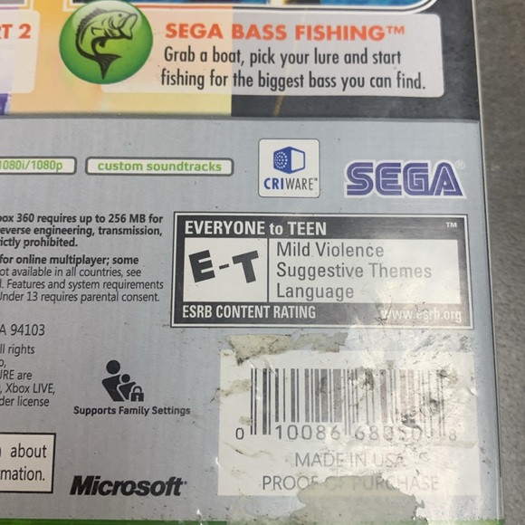 Sega Dreamcast Collection Video Game for Xbox 360 Complete in Box - Picture 14 of 16